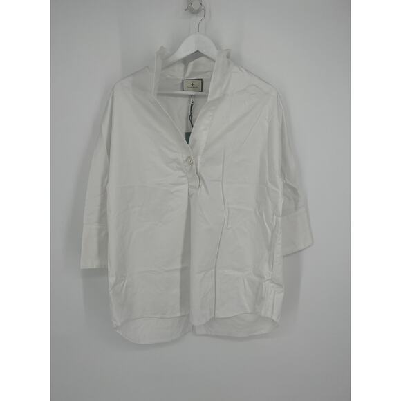 Tuckernuck White/Blanc Willow Blouse NWT size XXS - Picture 8 of 10